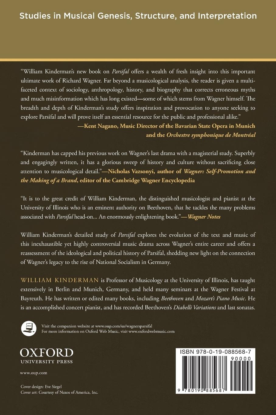 Rückseitencover Wagner's Parsifal