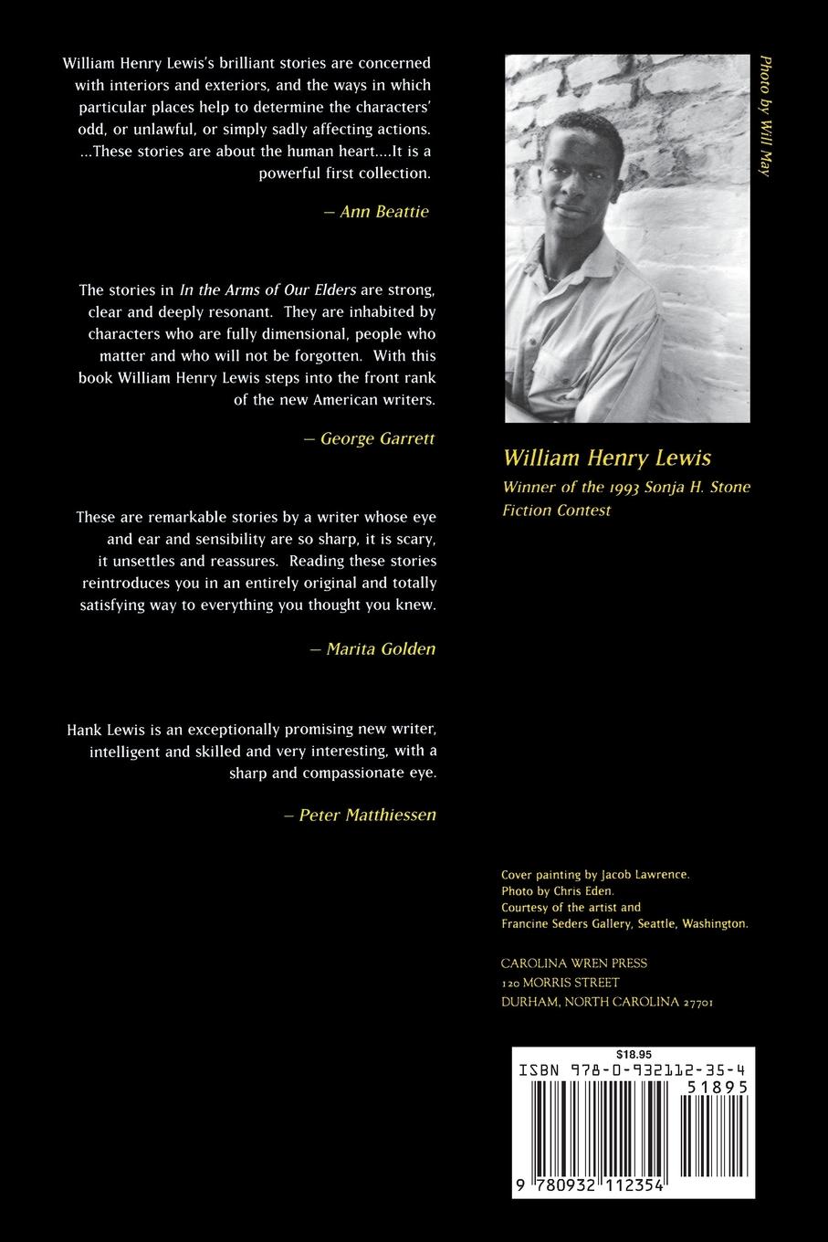 Rückseitencover In the Arms of Our Elders