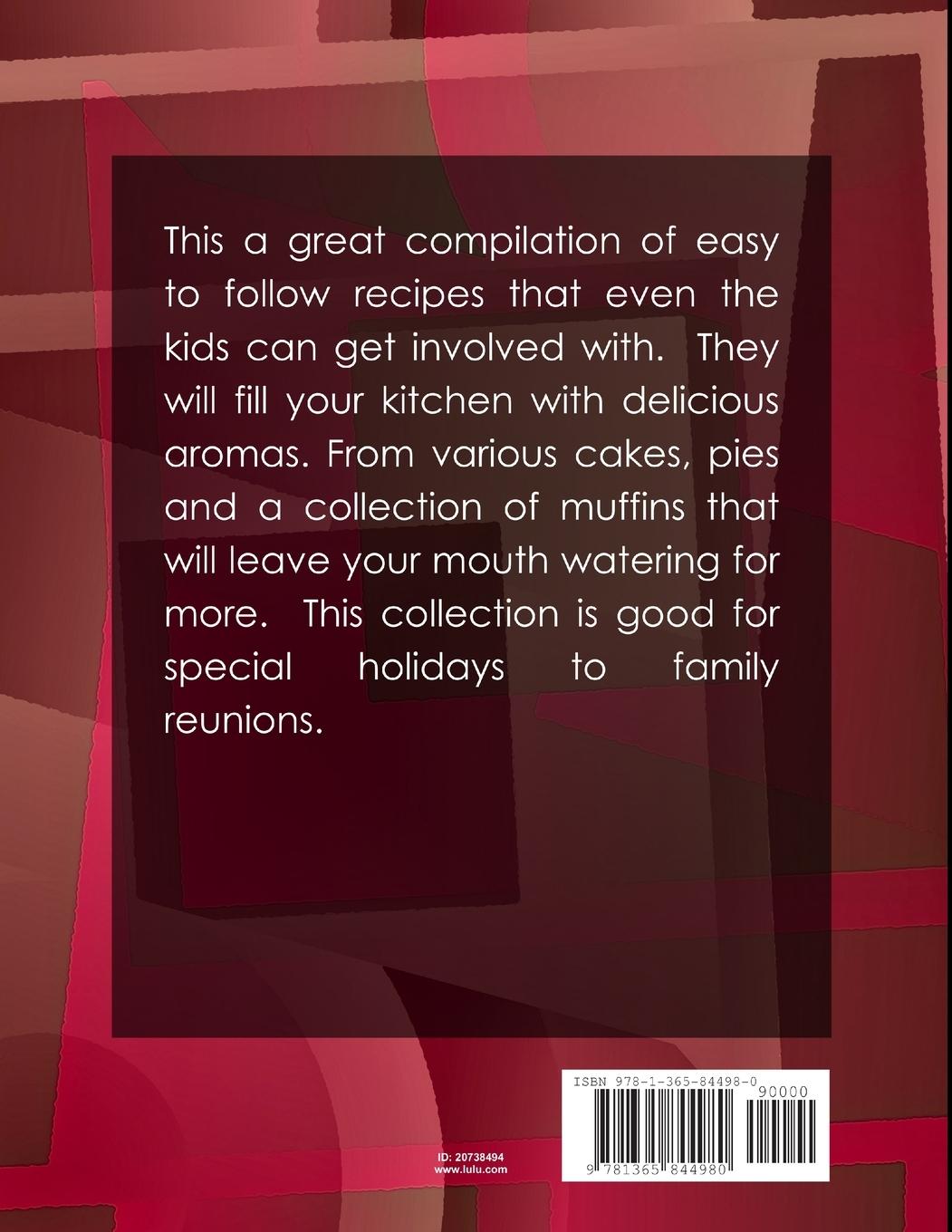 Rückseitencover Easy Peasy Cakes, Pies and Muffin Recipes