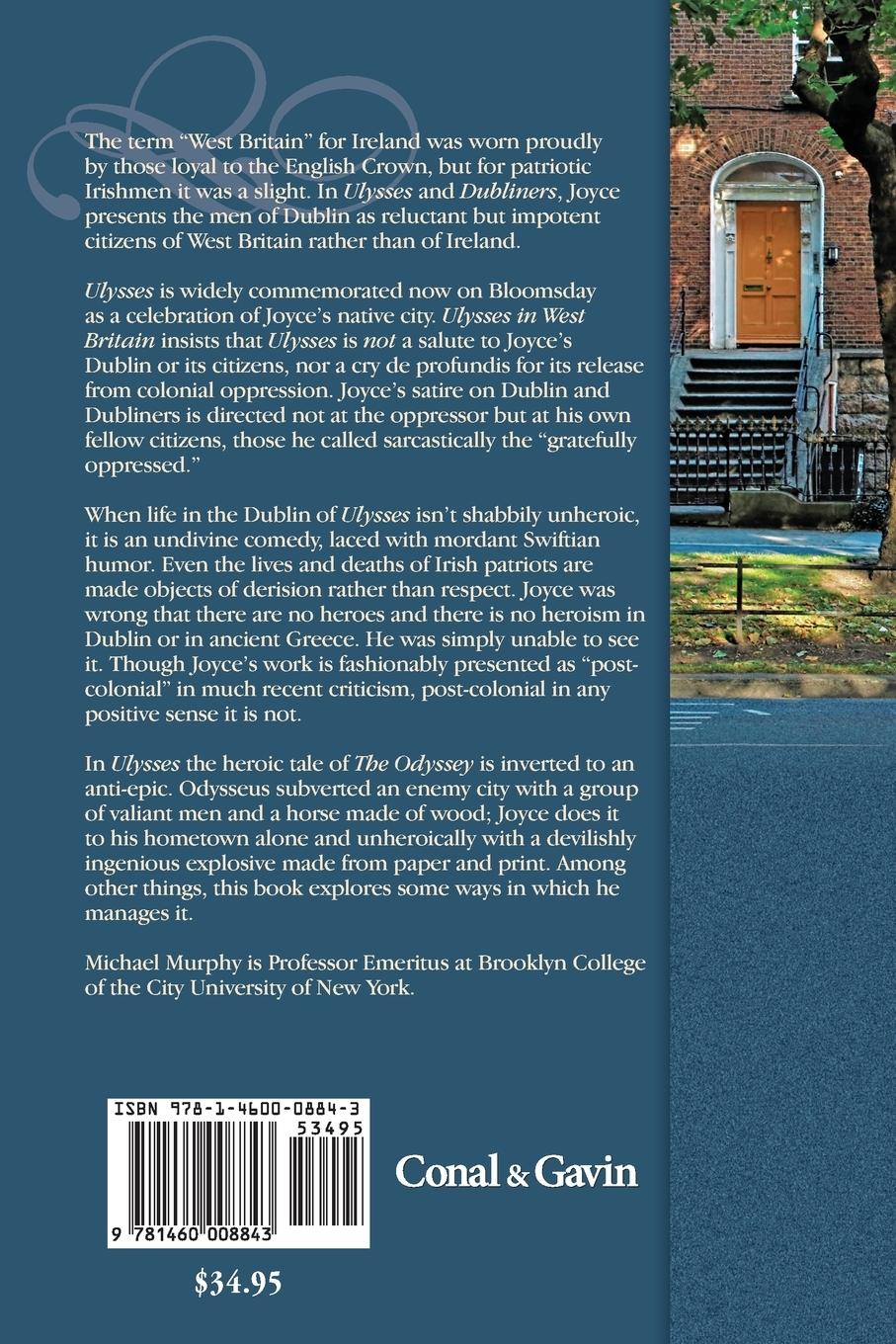 Rückseitencover Ulysses in West Britain: James Joyce's Dublin & Dubliners