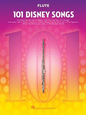 Vorderes Coverbild 101 Disney Songs for Flute - Flute Music Book with Famous Pieces from Movies and Plays - Flute Sheet