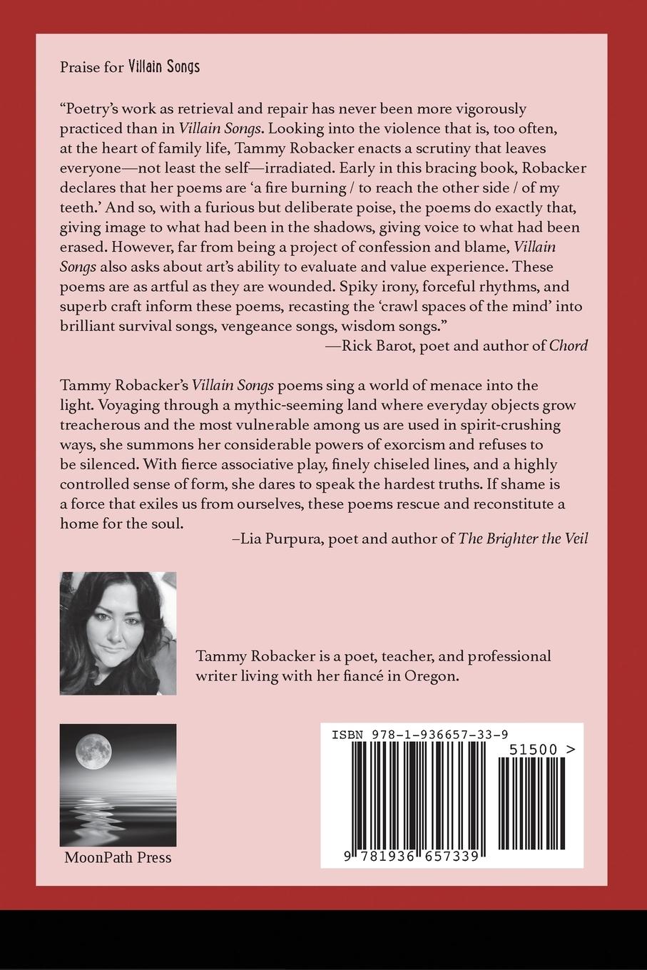 Rückseitencover Villain Songs