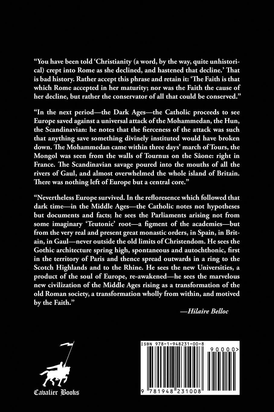 Rückseitencover Europe and the Faith