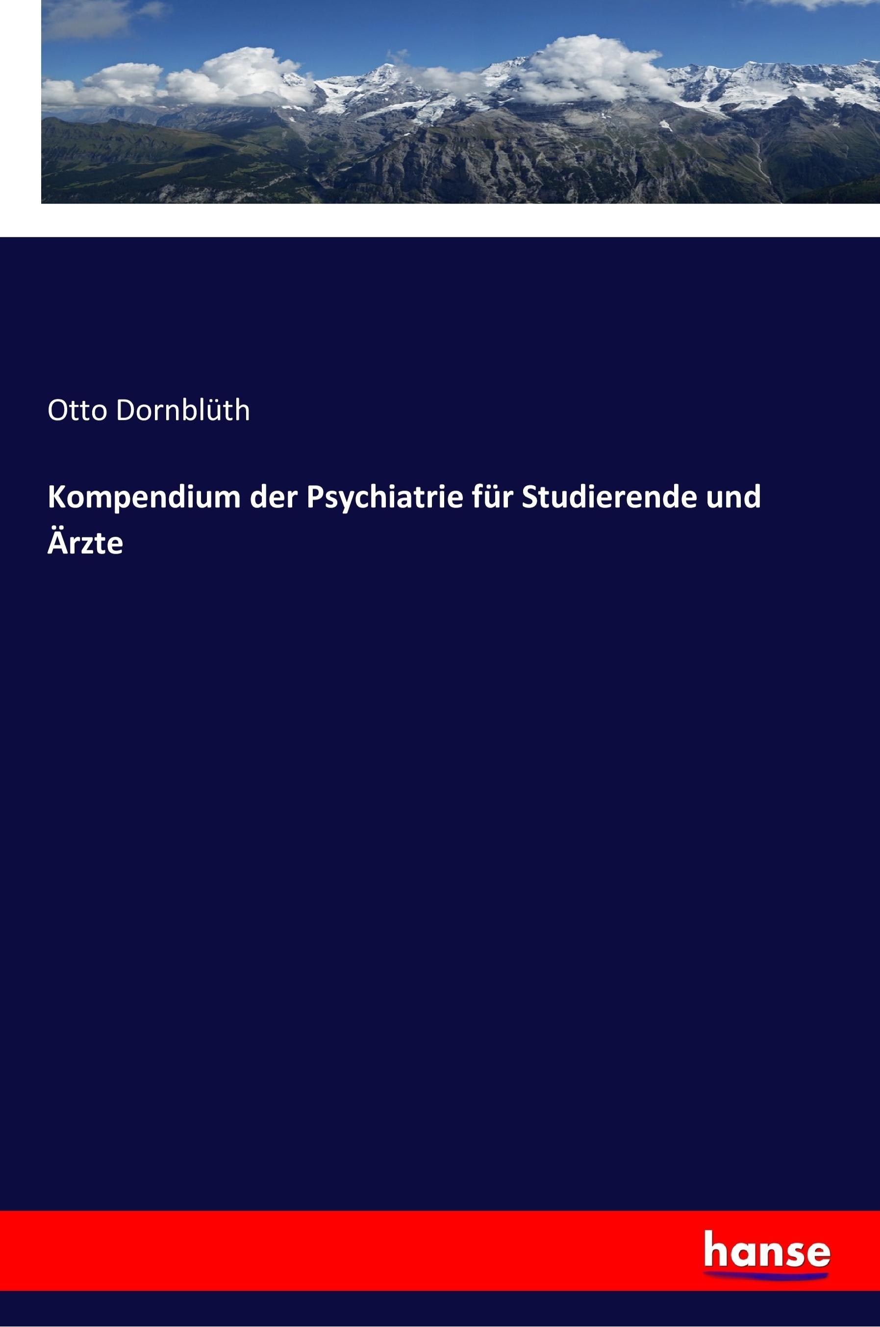 Vorderes Coverbild Kompendium der Psychiatrie für Studierende und Ärzte