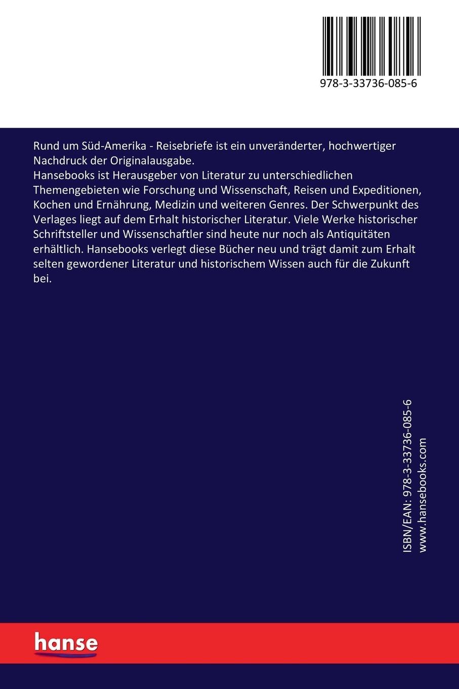 Rückseitencover Rund um Süd-Amerika