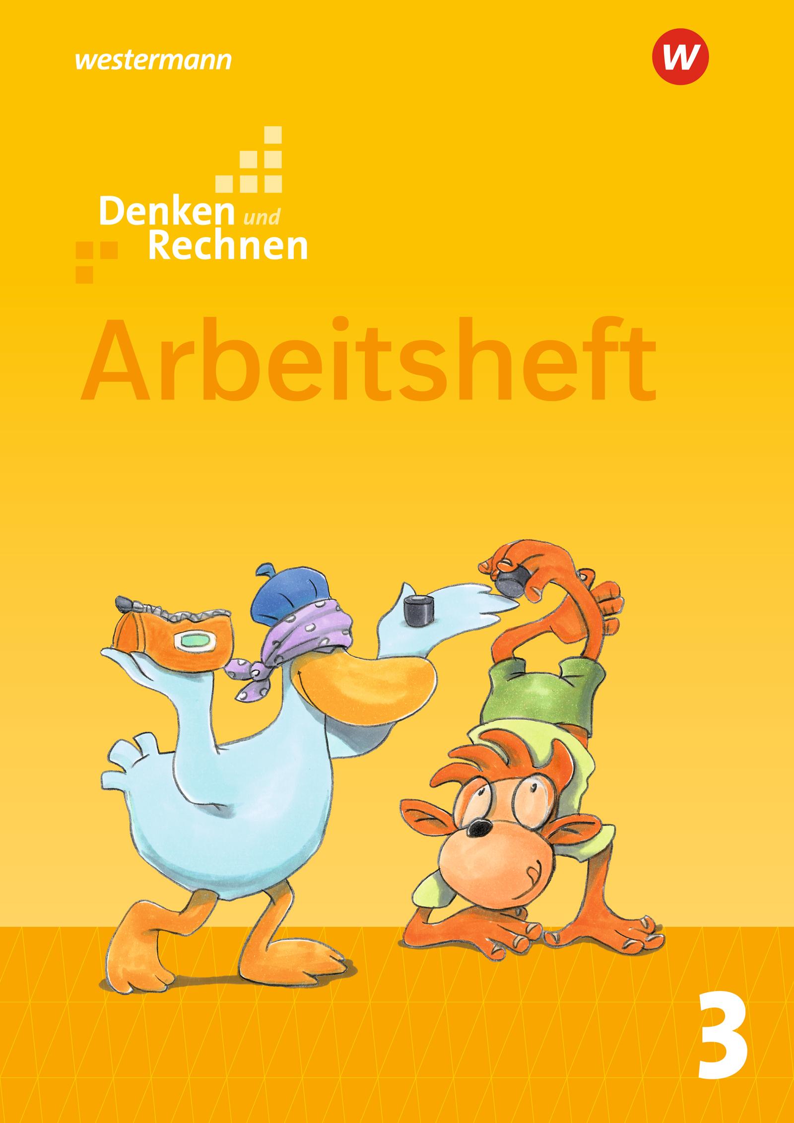 Vorderes Coverbild Denken und Rechnen 3. Arbeitsheft. Allgemeine Ausgabe