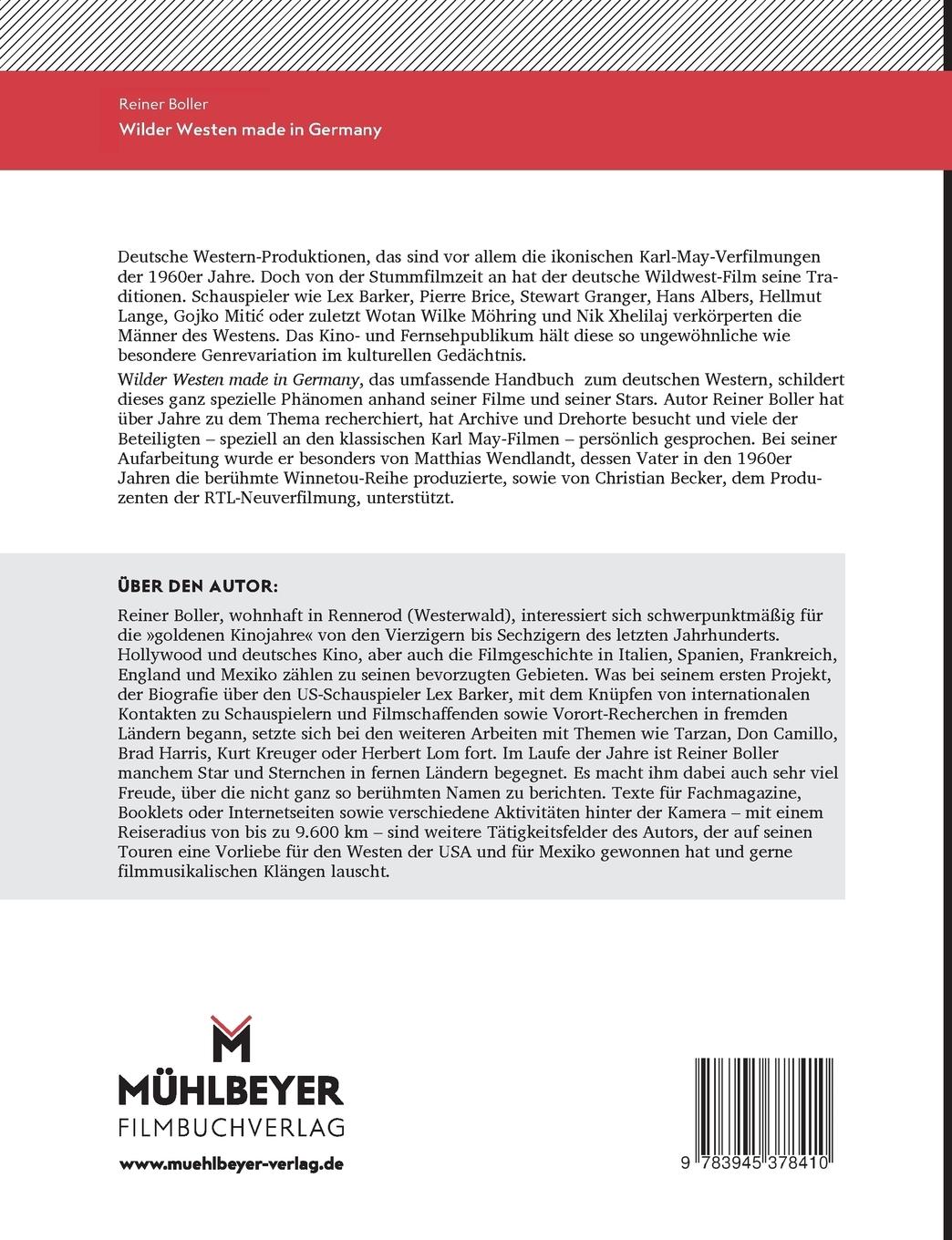Rückseitencover Wilder Westen made in Germany