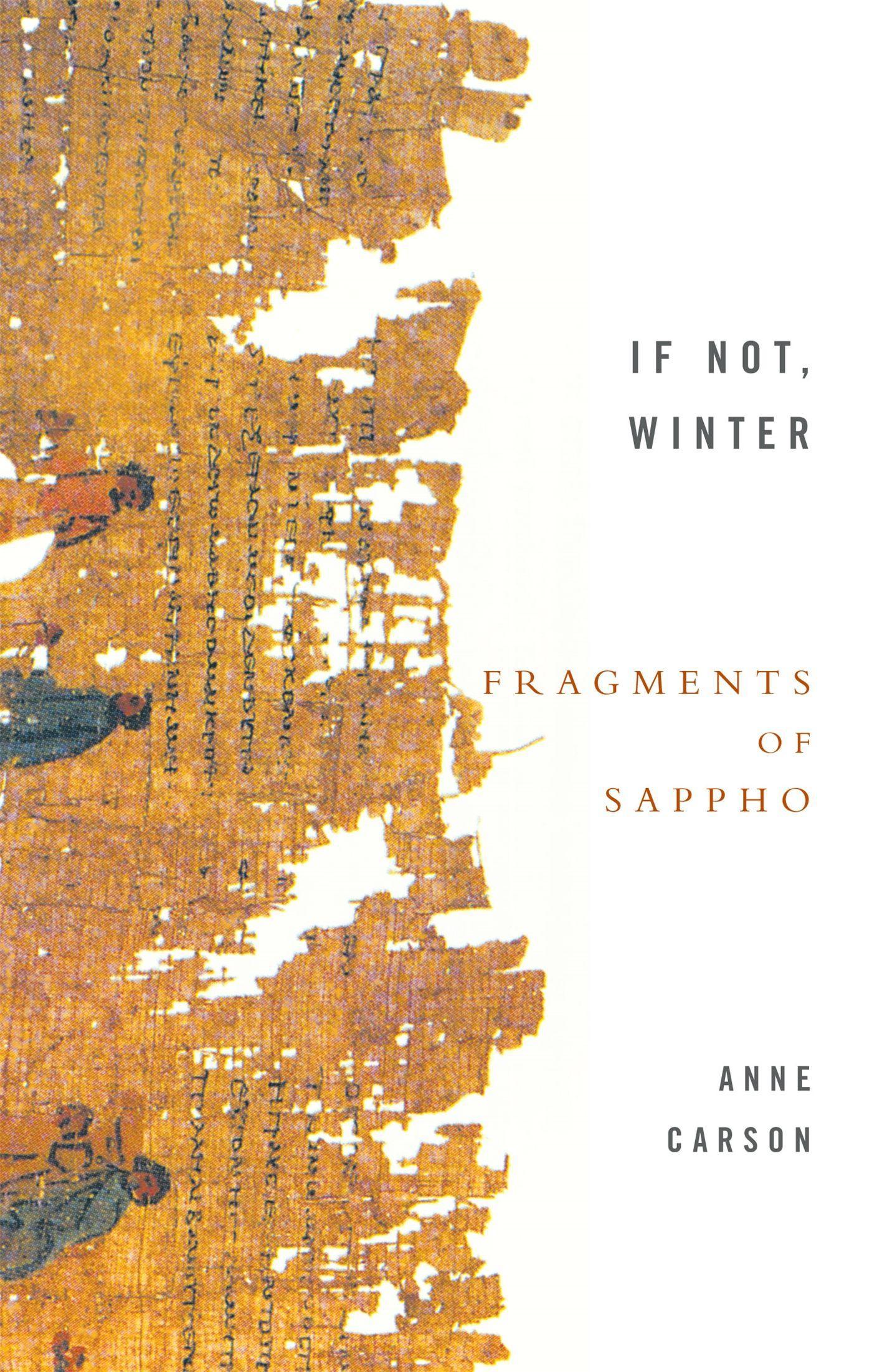 Vorderes Coverbild If Not, Winter: The Complete Fragments Of Sappho