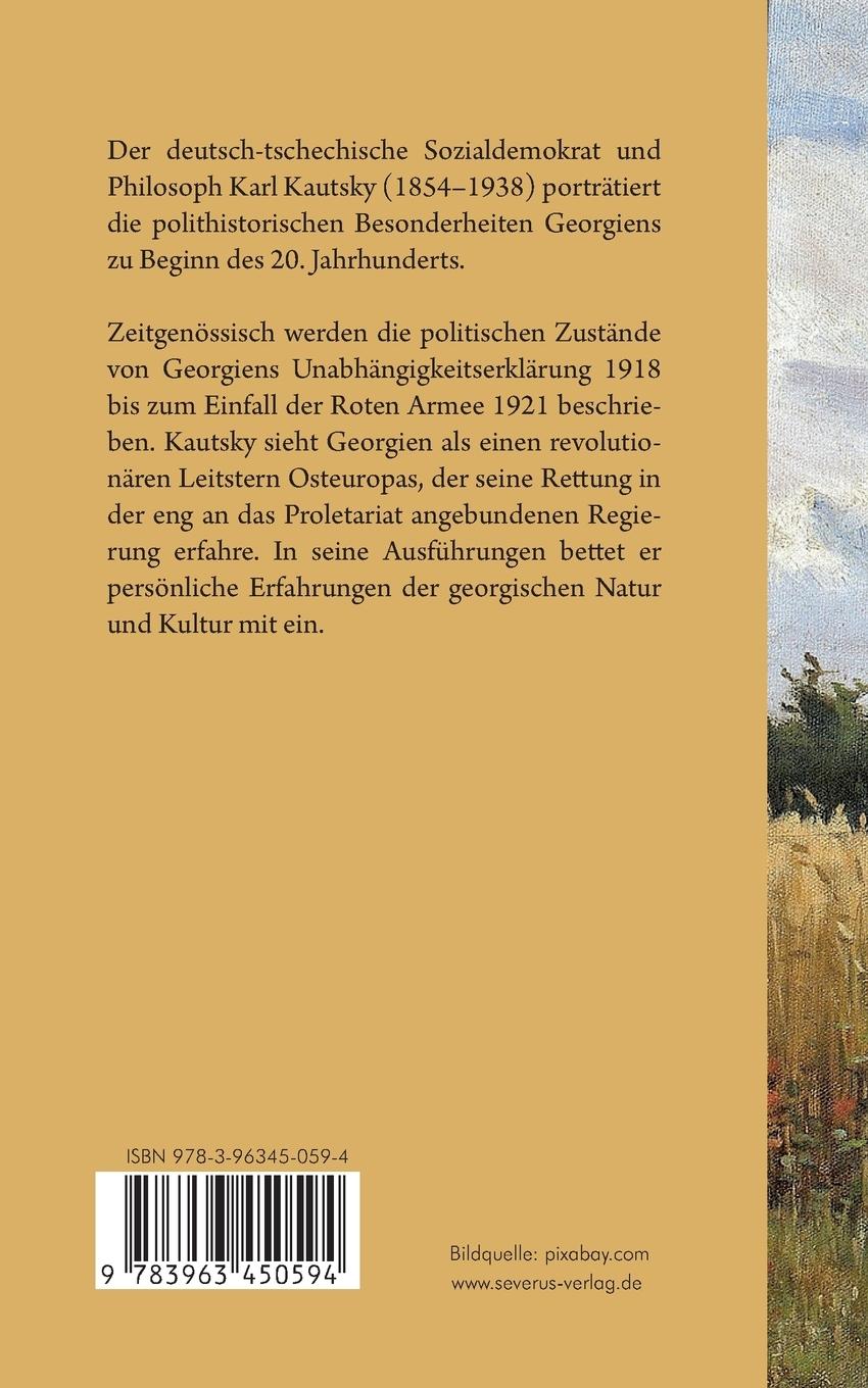 Rückseitencover Georgien. Eine sozialdemokratische Bauernrepublik