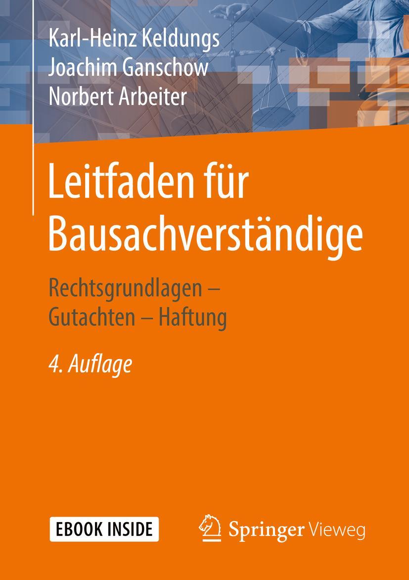 Vorderes Coverbild Leitfaden für Bausachverständige