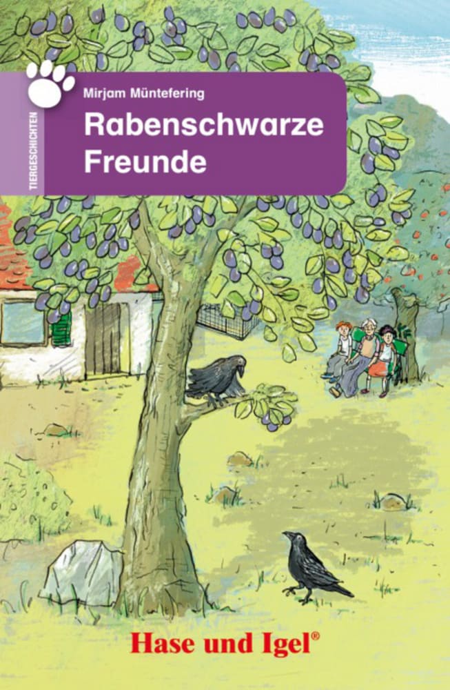 Vorderes Coverbild Rabenschwarze Freunde. Schulausgabe