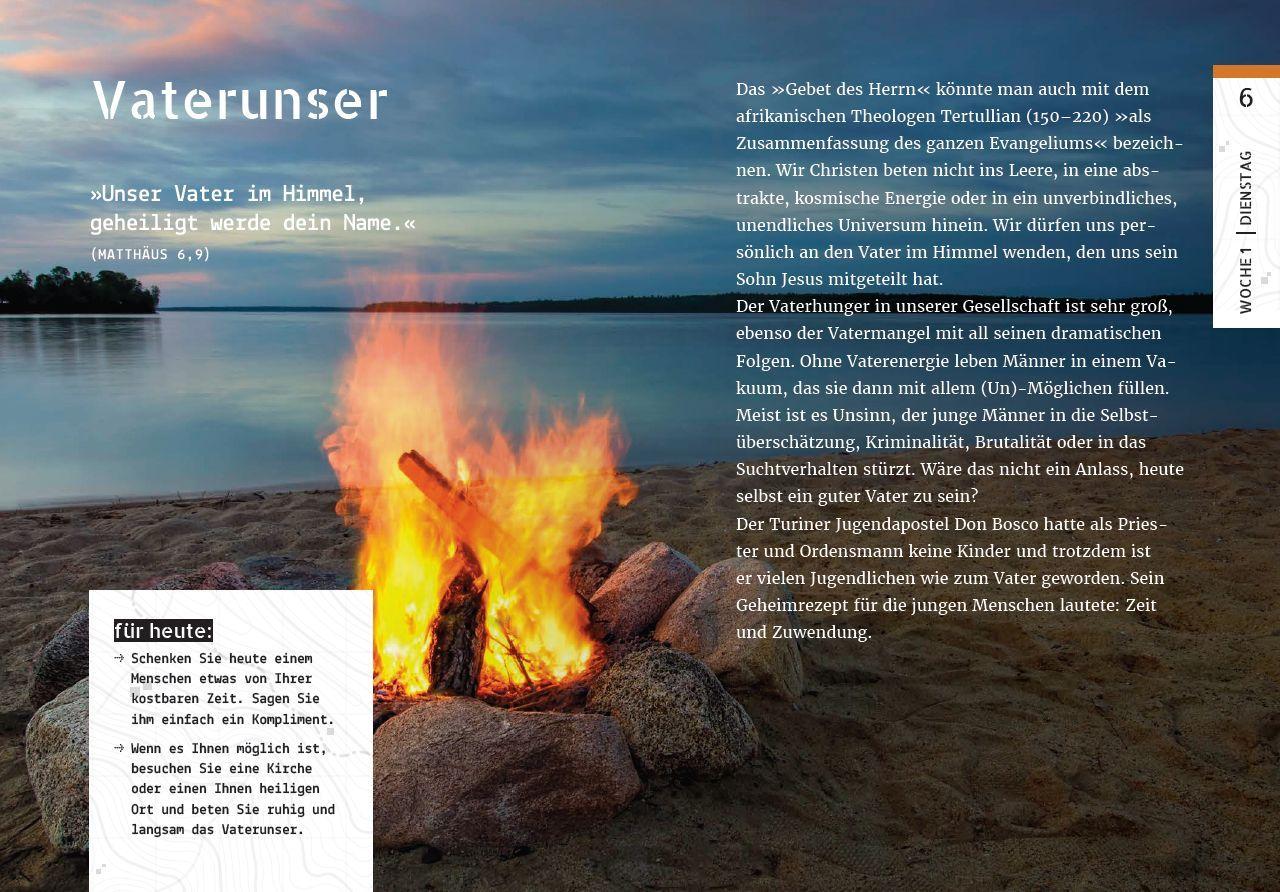 Beispielinhalt (Bild) Männersache Fastenzeit