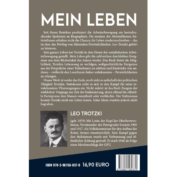 Rückseitencover Mein Leben