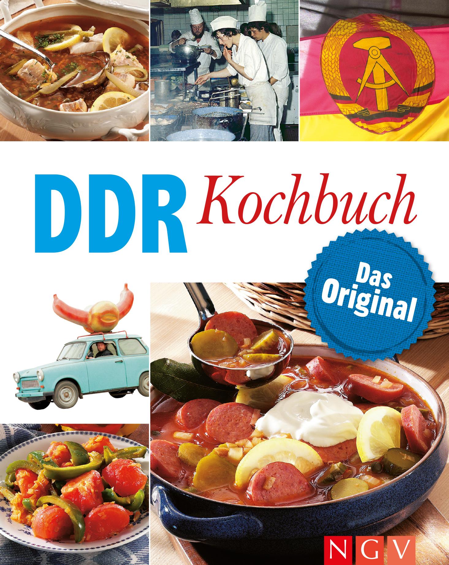 Vorderes Coverbild DDR Kochbuch