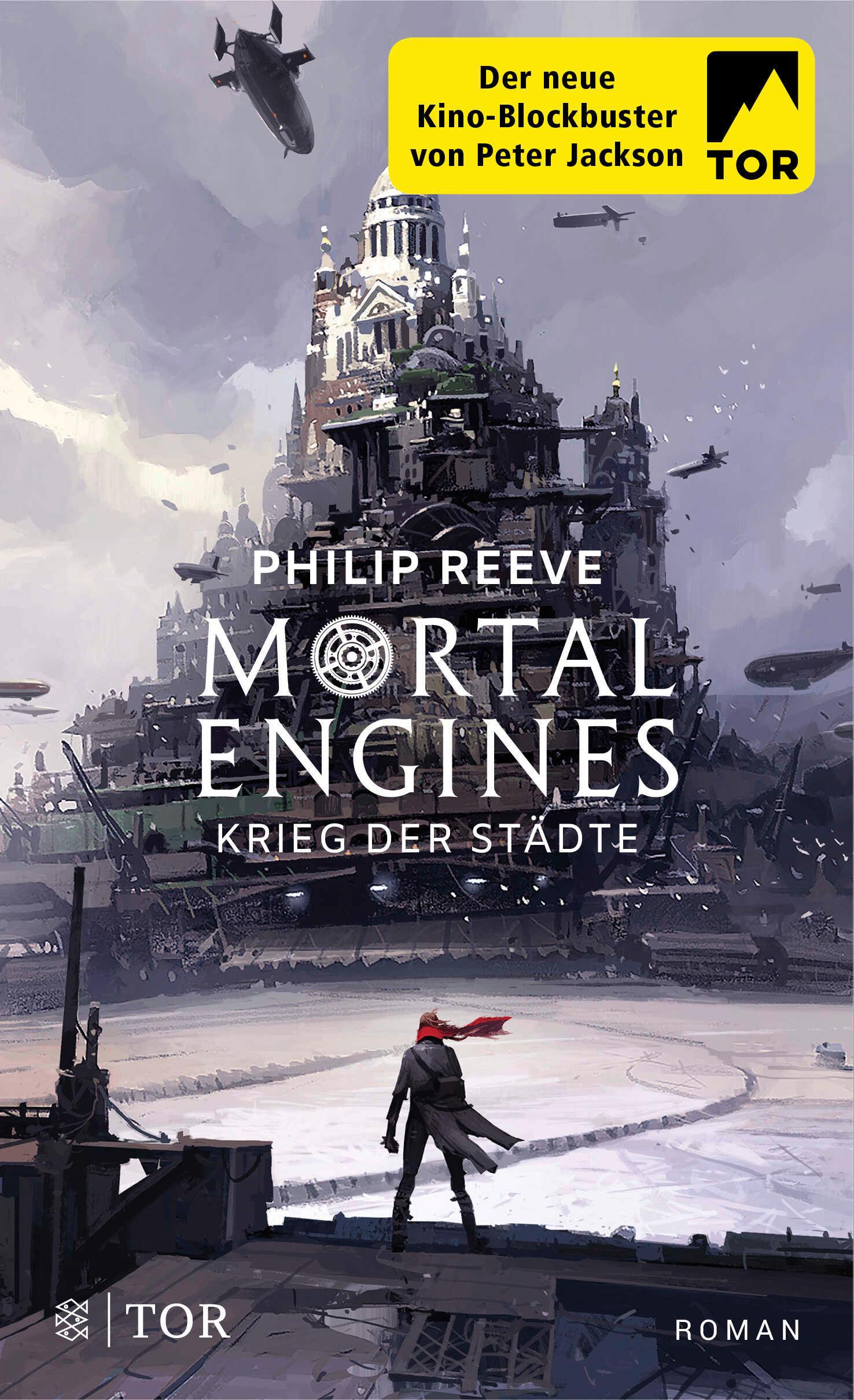 Vorderes Coverbild Mortal Engines - Krieg der Städte