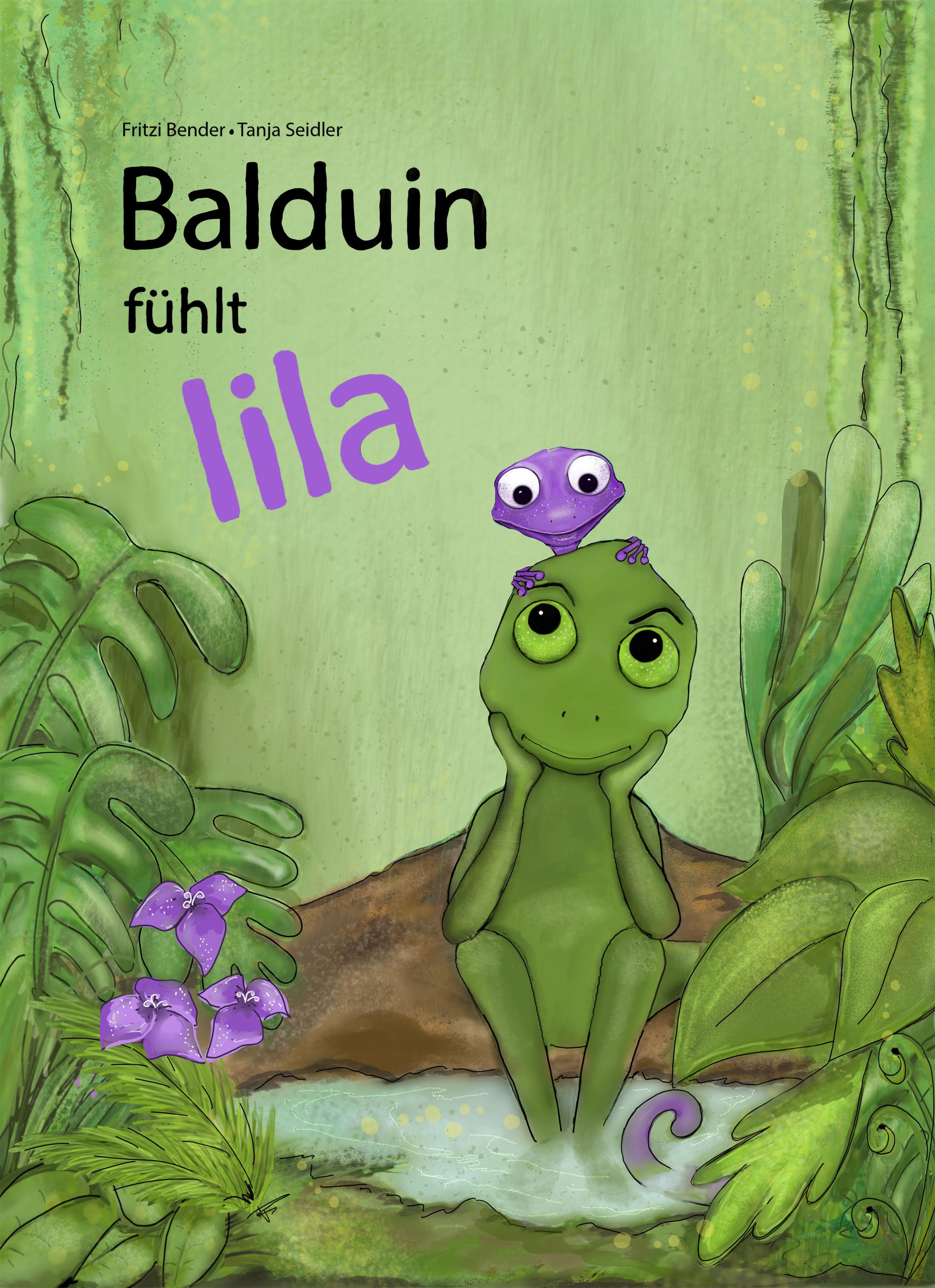 Vorderes Coverbild Balduin fühlt lila