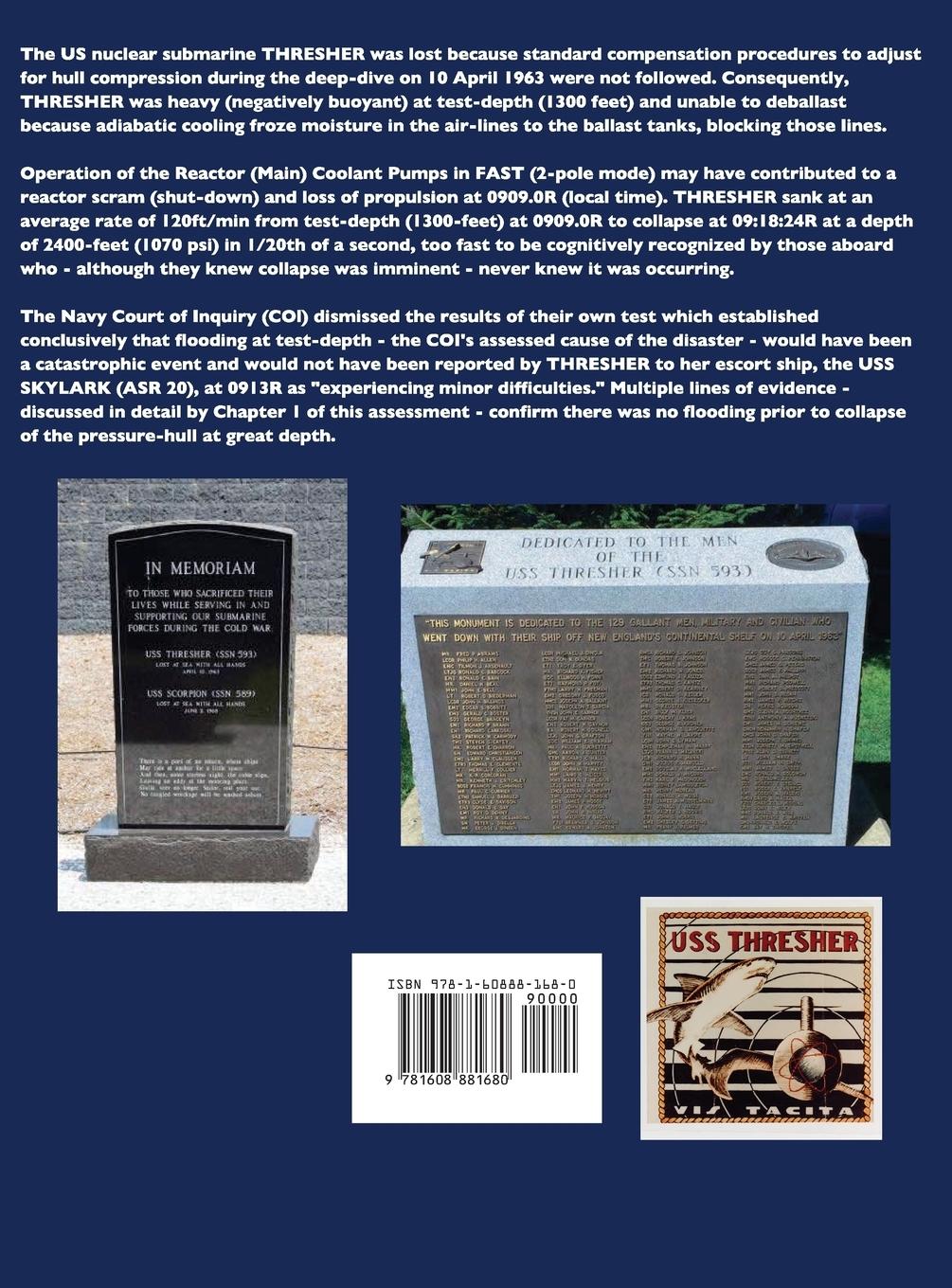 Rückseitencover Why the USS Thresher (SSN 593) Was Lost