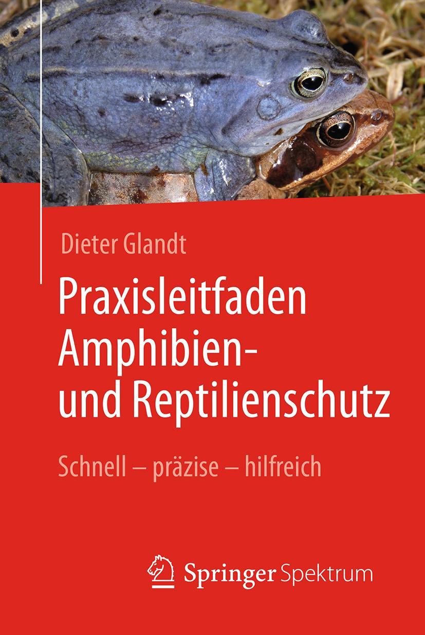 Vorderes Coverbild Praxisleitfaden Amphibien- und Reptilienschutz