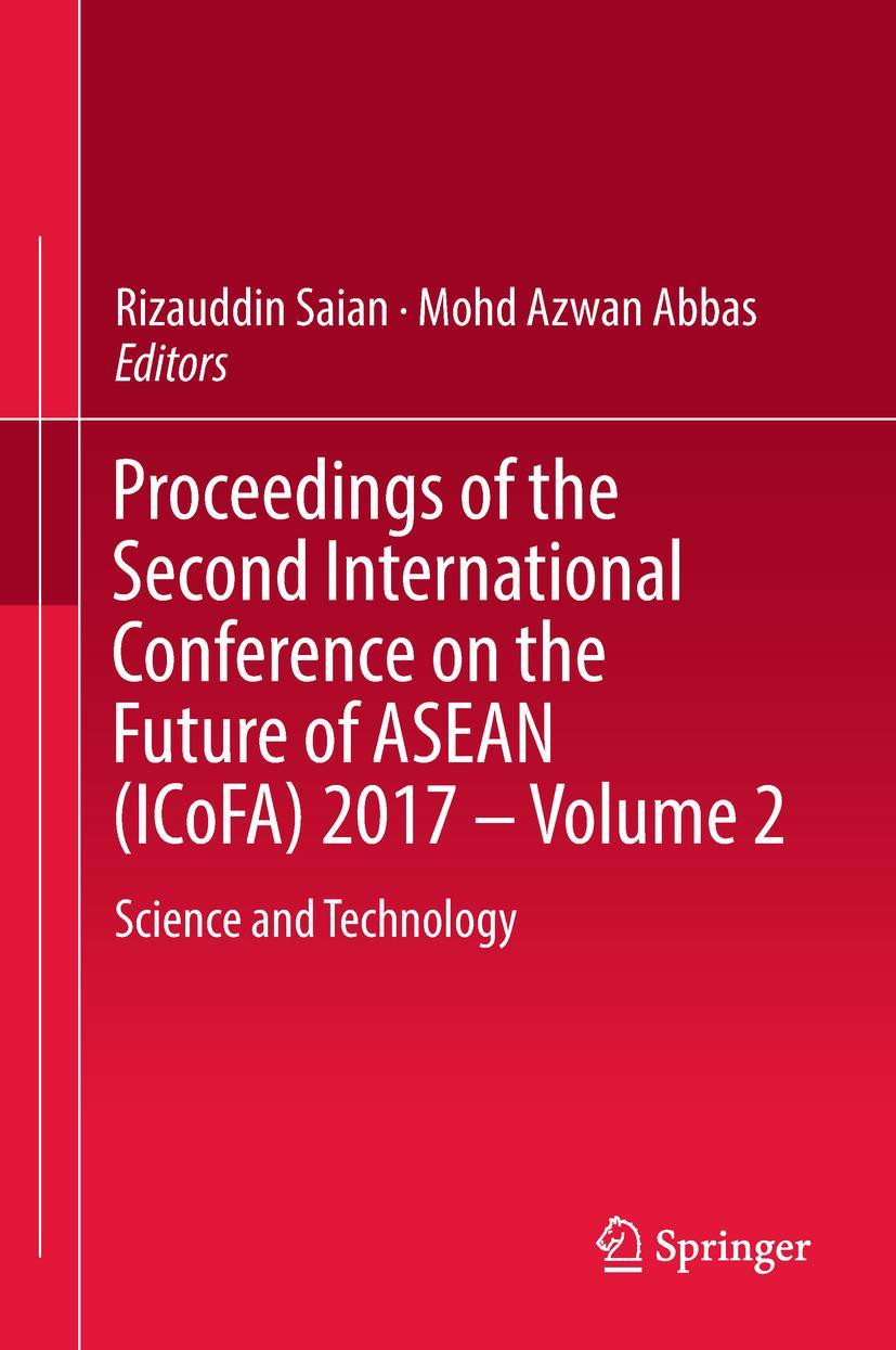 Vorderes Coverbild Proceedings of the Second International Conference on the Future of ASEAN (ICoFA) 2017 - Volume 2