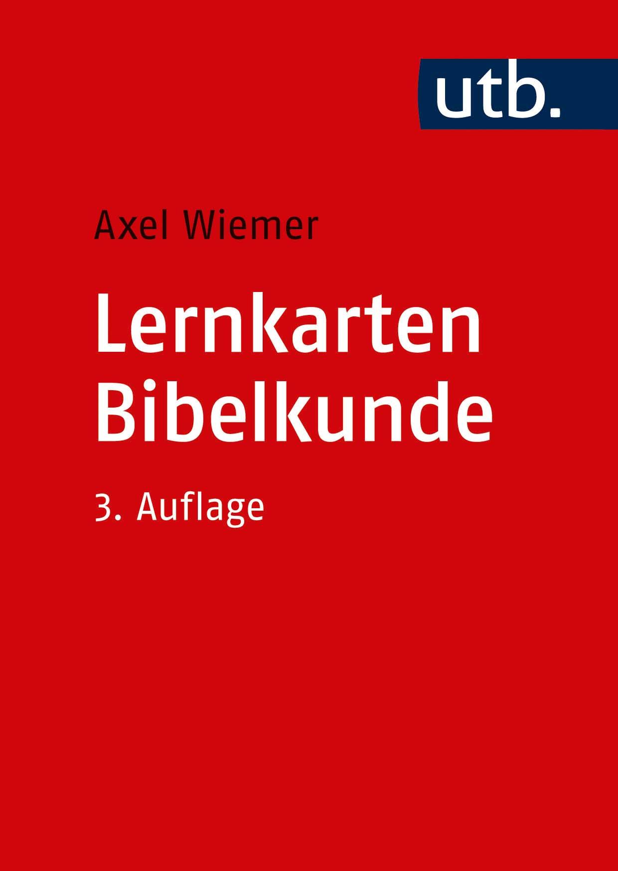 Vorderes Coverbild Lernkarten Bibelkunde
