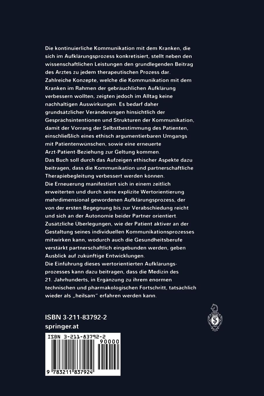 Rückseitencover Therapeutische Partnerschaft