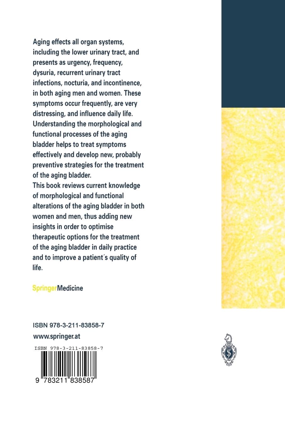 Rückseitencover The Aging Bladder