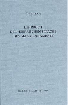 Vorderes Coverbild Lehrbuch der hebräischen Sprache des Alten Testaments