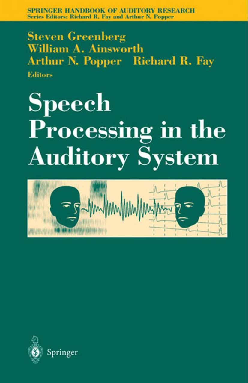 Vorderes Coverbild Speech Processing in the Auditory System