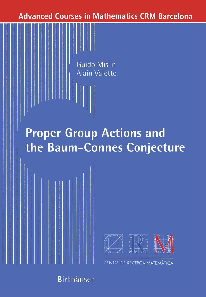 Vorderes Coverbild Proper Group Actions and the Baum-Connes Conjecture