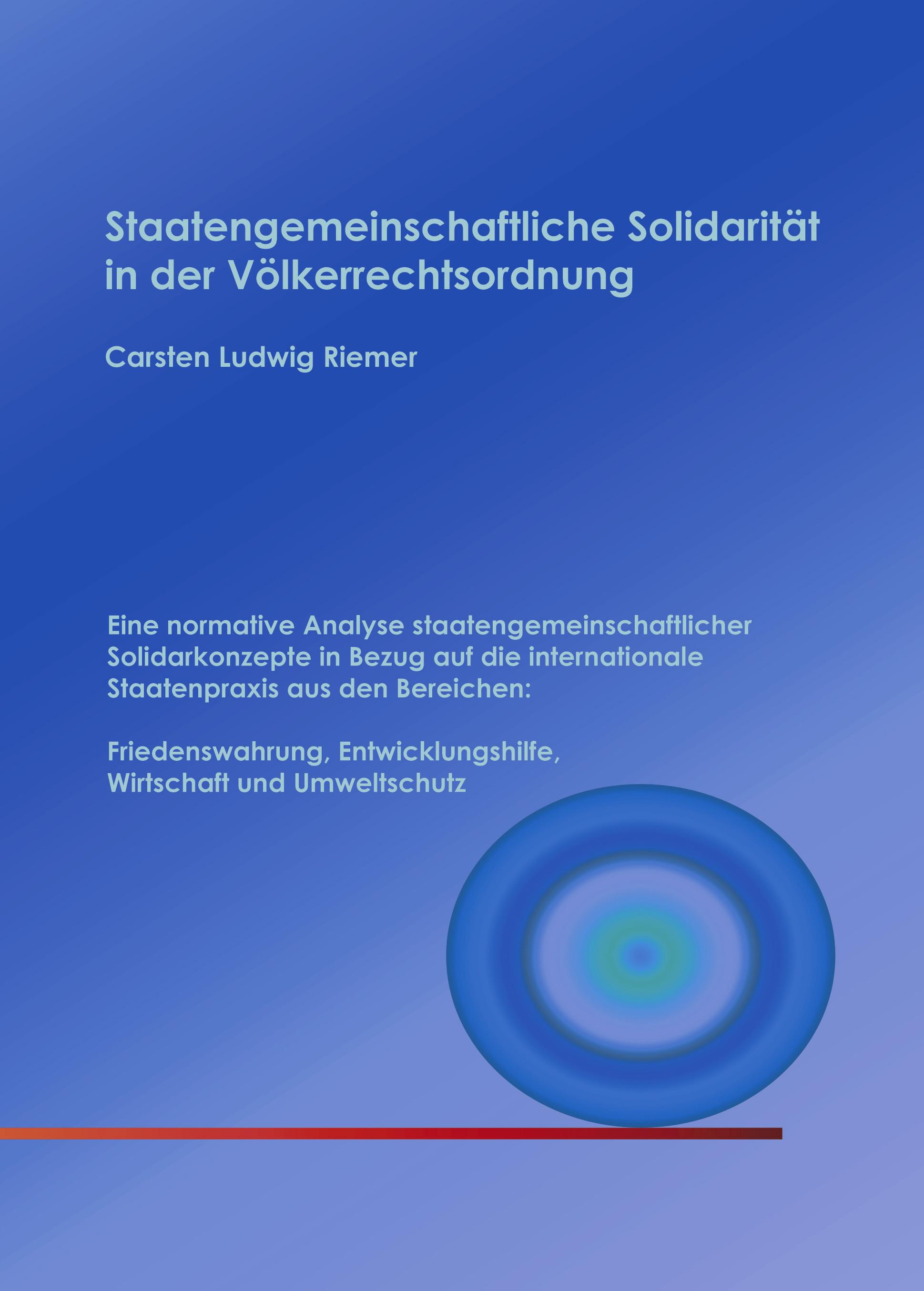 Vorderes Coverbild Staatengemeinschaftliche Solidarität in der Völkerrechtsordnung