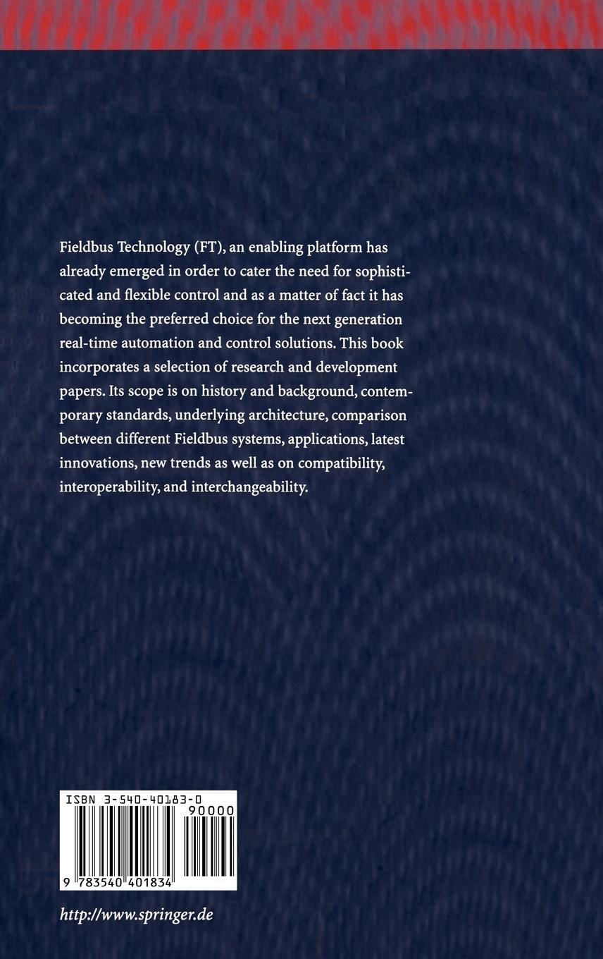 Rückseitencover Fieldbus Technology