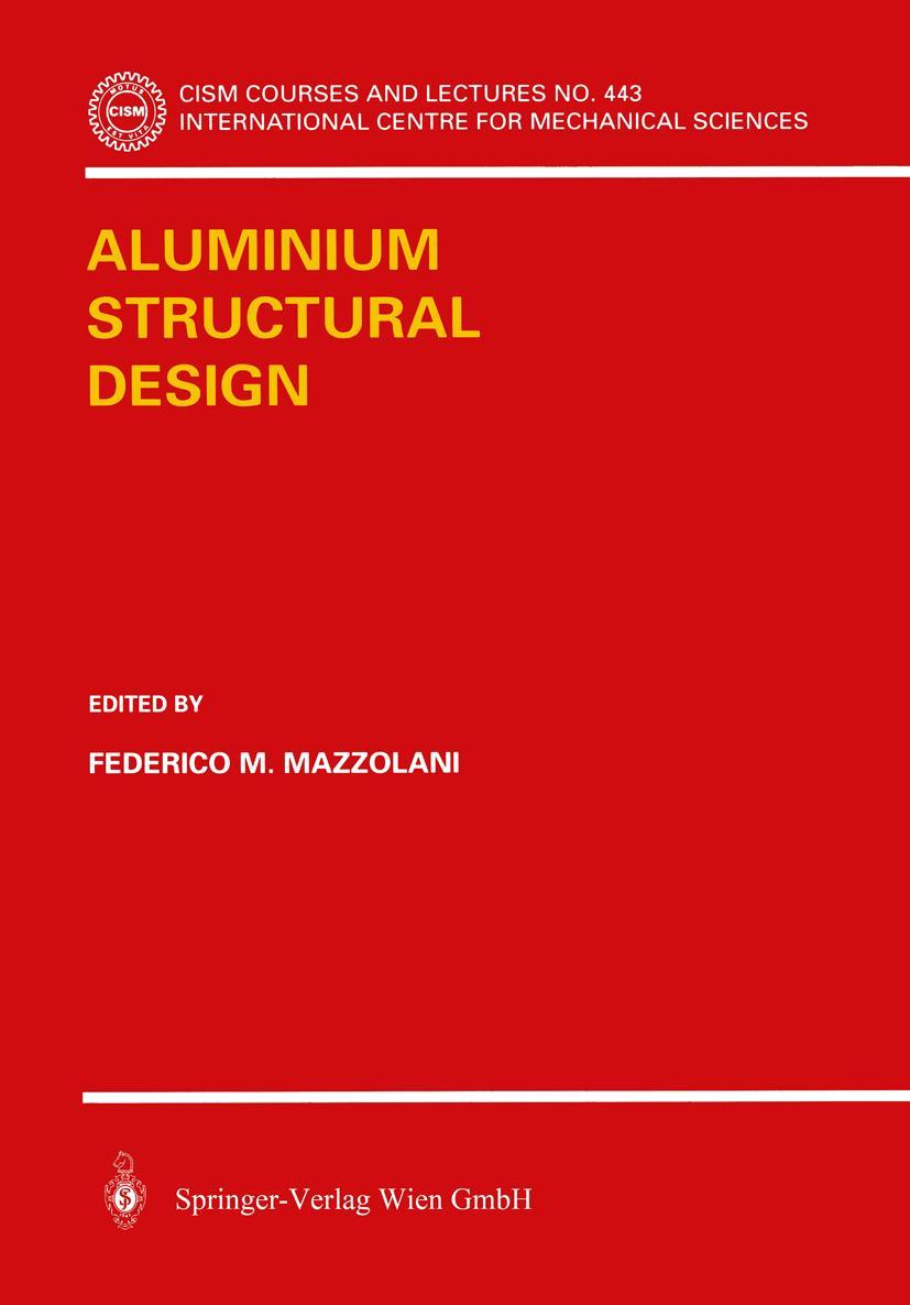 Vorderes Coverbild Aluminium Structural Design