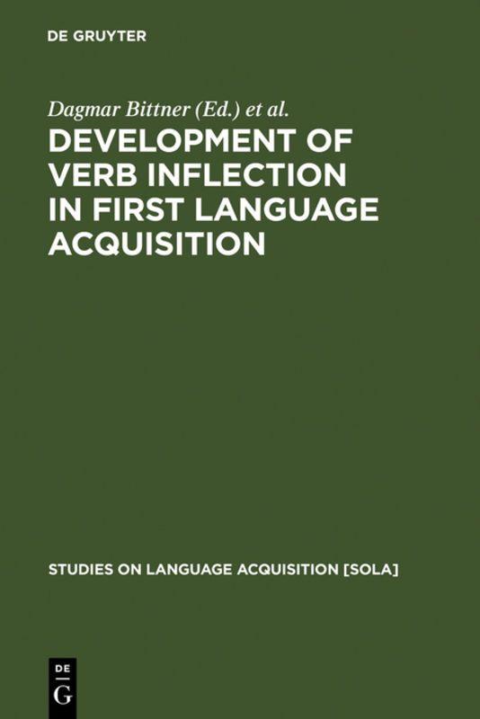 Vorderes Coverbild Development of Verb Inflection in First Language Acquisition