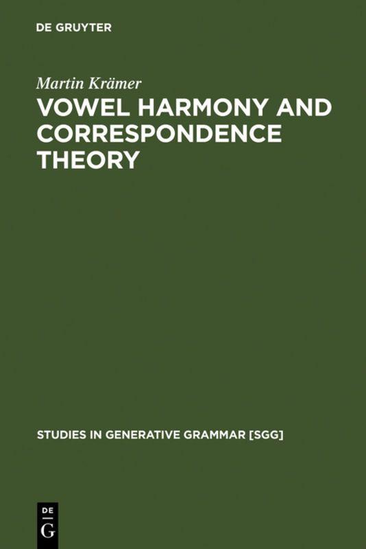 Vorderes Coverbild Vowel Harmony and Correspondence Theory