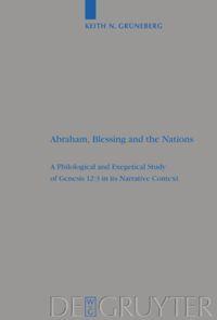 Vorderes Coverbild Abraham, Blessing and the Nations