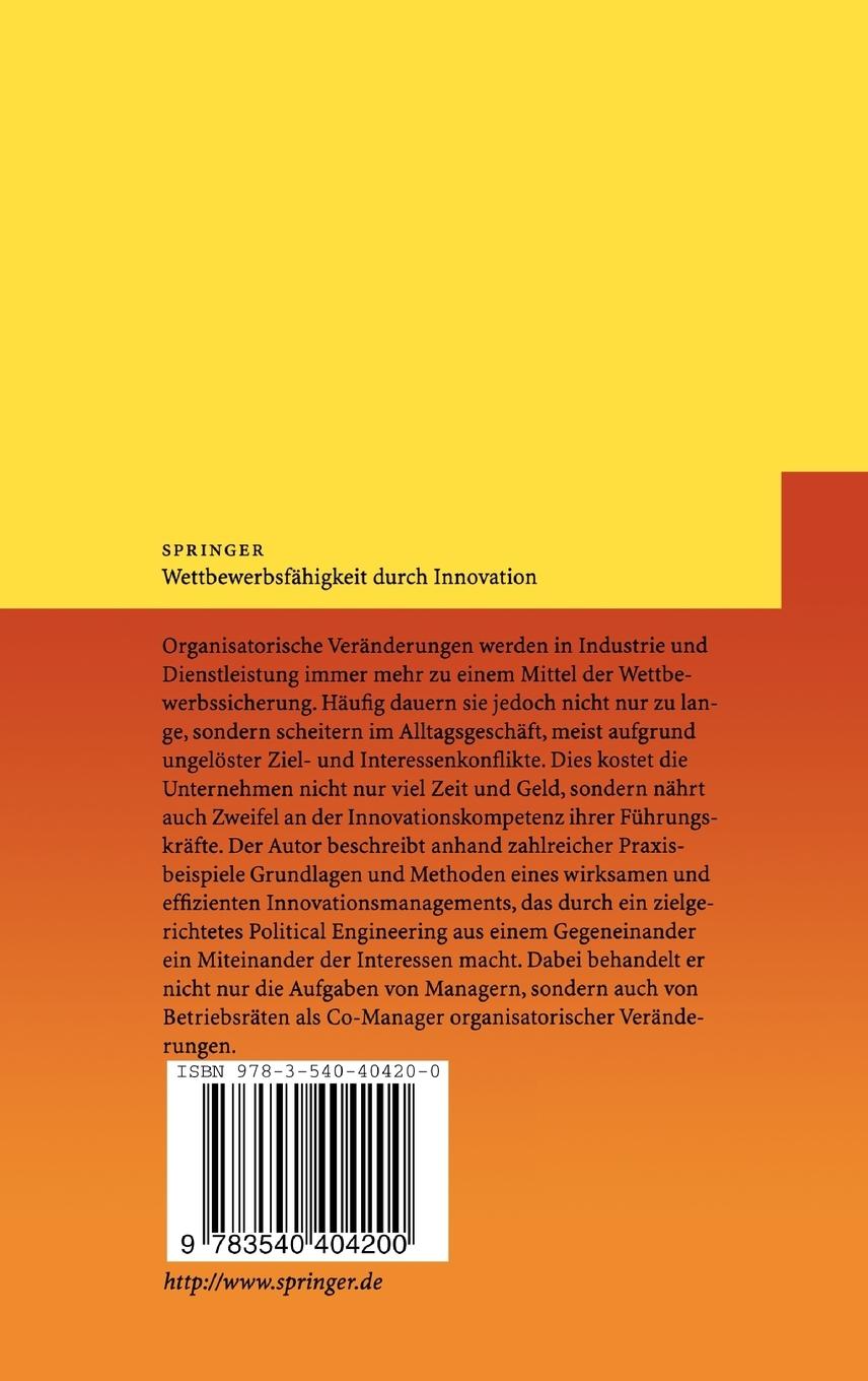 Rückseitencover Wettbewerbsfähigkeit durch Innovation