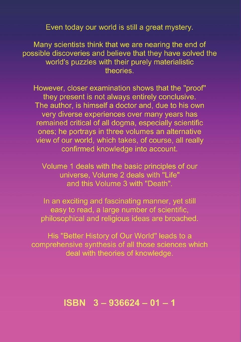 Rückseitencover A Better History of Our World