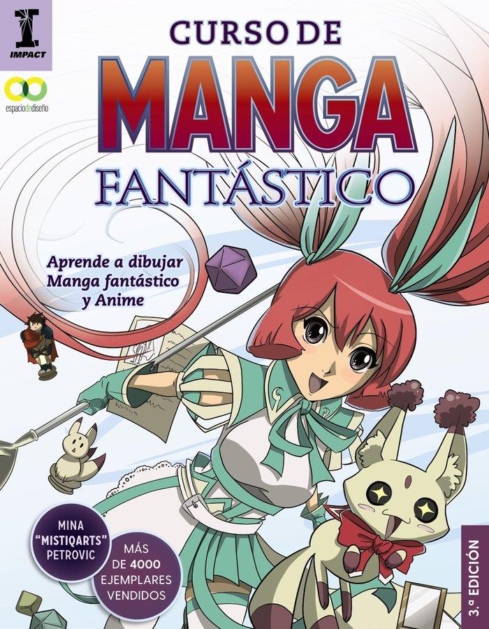 Vorderes Coverbild Curso de manga fantástico : aprende a dibujar anime y manga