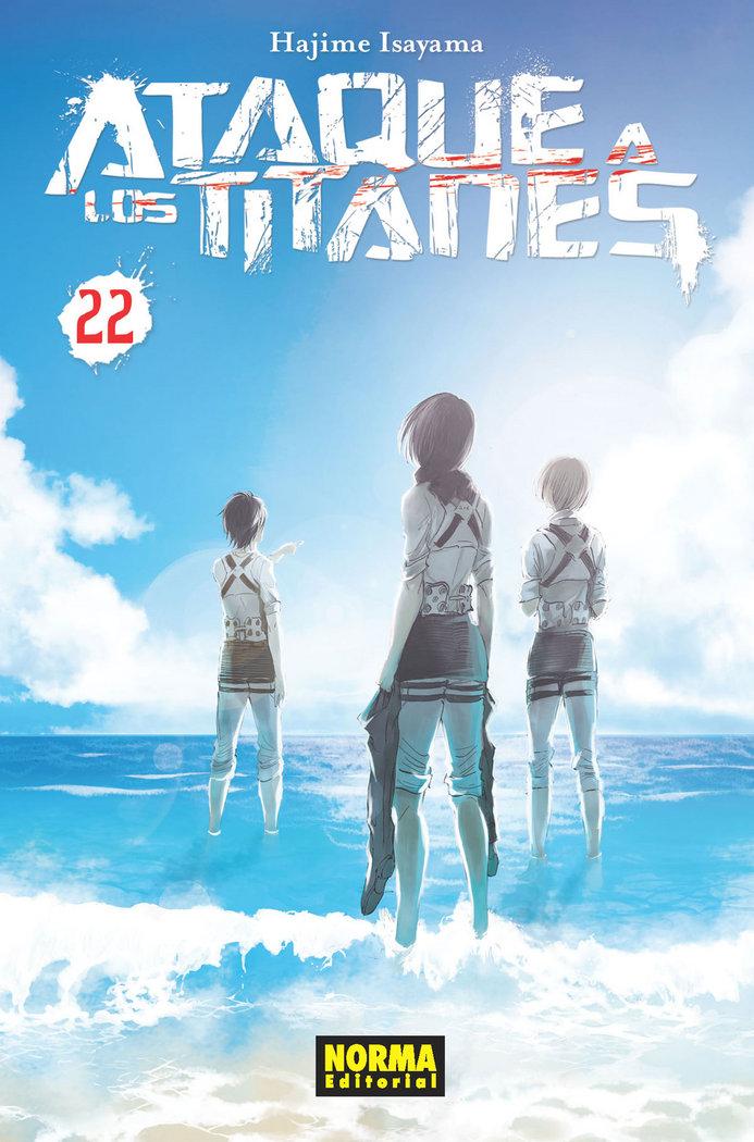 Vorderes Coverbild ATAQUE A LOS TITANES 22