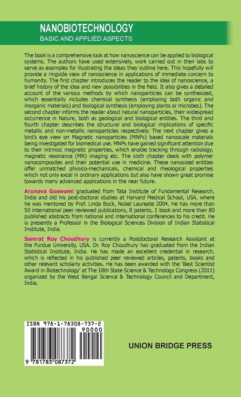 Rückseitencover Nanobiotechnology