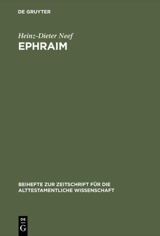 Vorderes Coverbild Ephraim