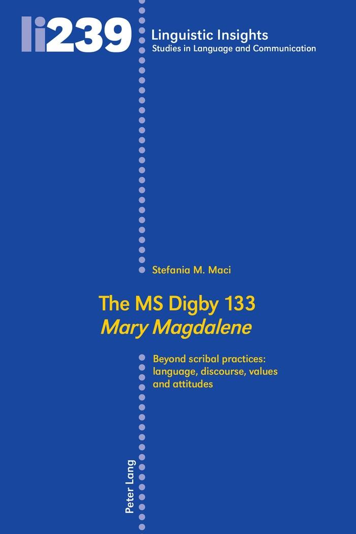Vorderes Coverbild The MS Digby 133 'Mary Magdalene'