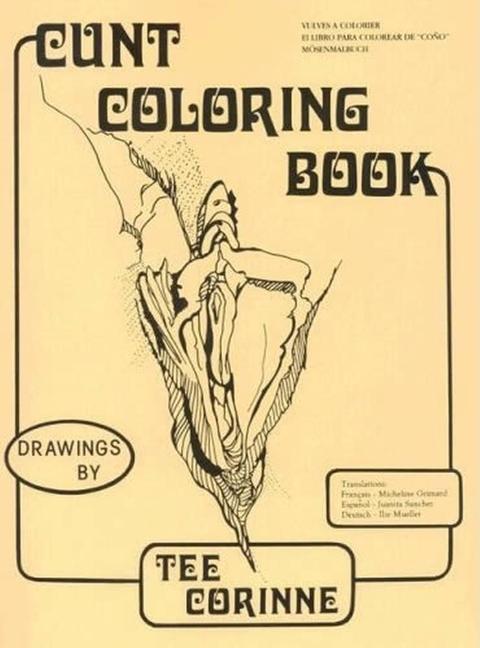 Vorderes Coverbild Cunt Coloring Book