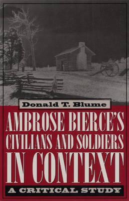 Vorderes Coverbild Ambrose Bierce's Civilians and Soldiers in Context