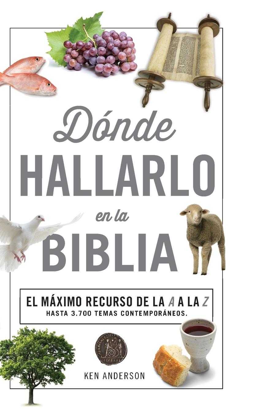 Vorderes Coverbild Donde Hallarlo en la Biblia edición compacta