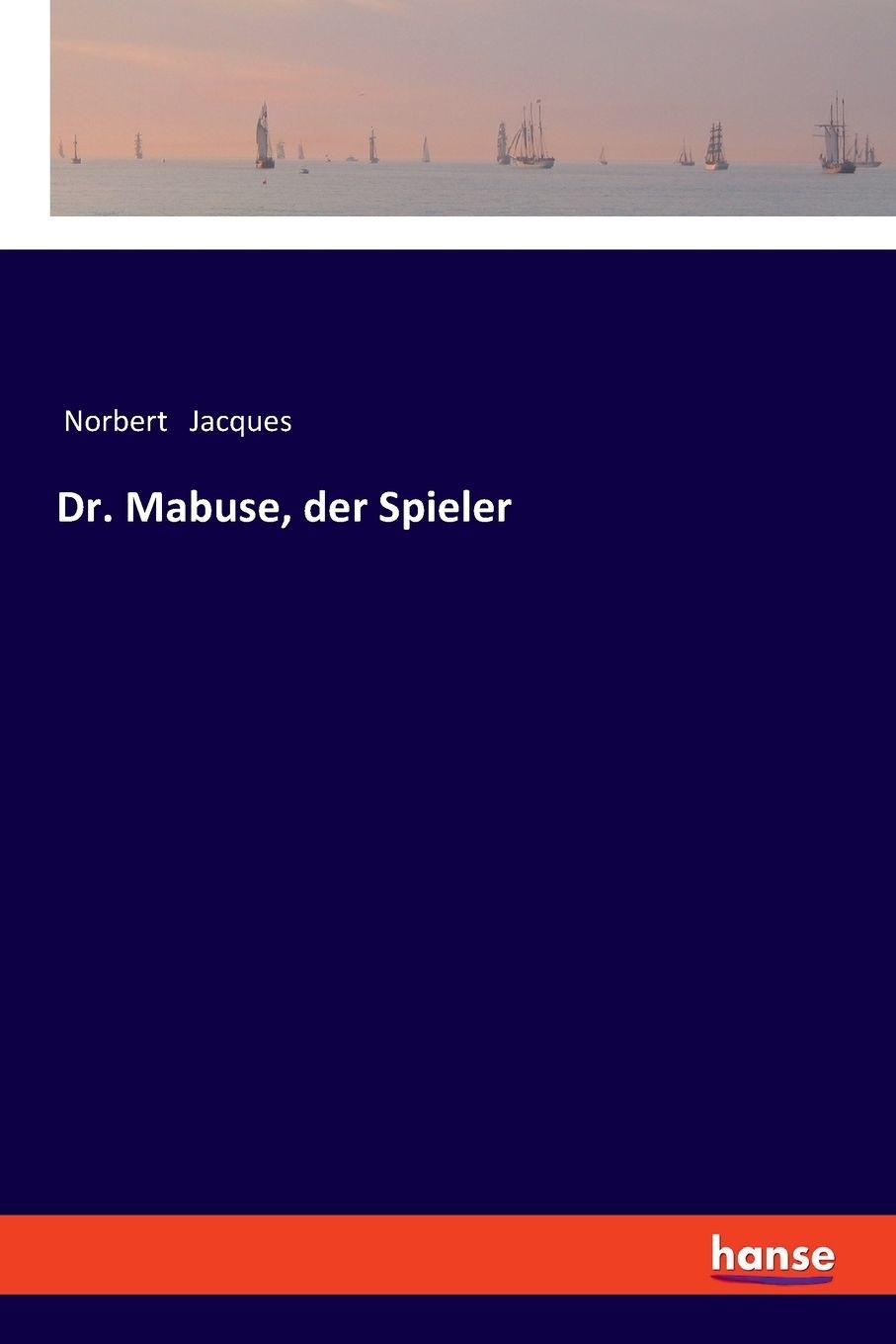 Vorderes Coverbild Dr. Mabuse, der Spieler