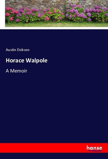 Vorderes Coverbild Horace Walpole