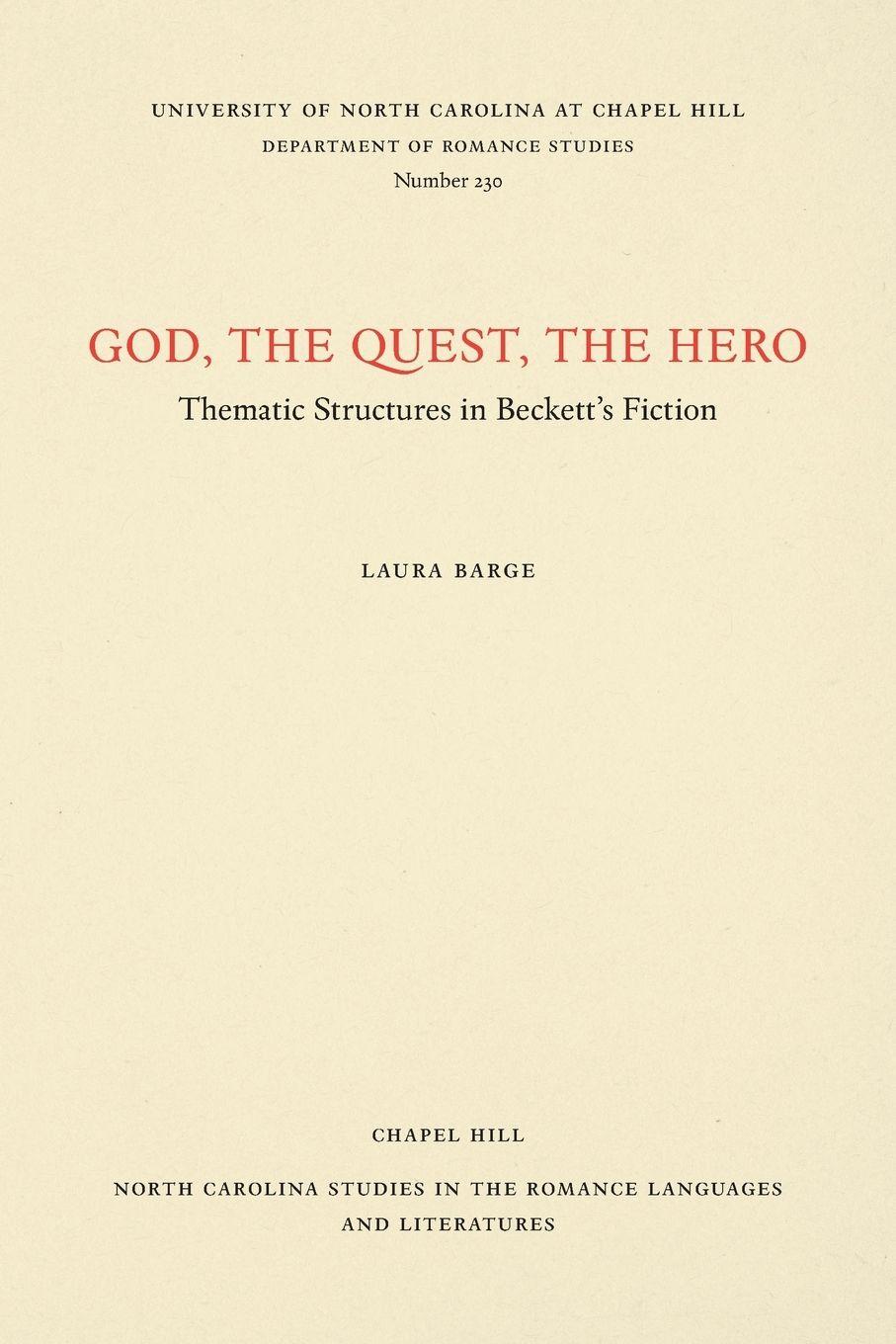 Vorderes Coverbild God, The Quest, The Hero