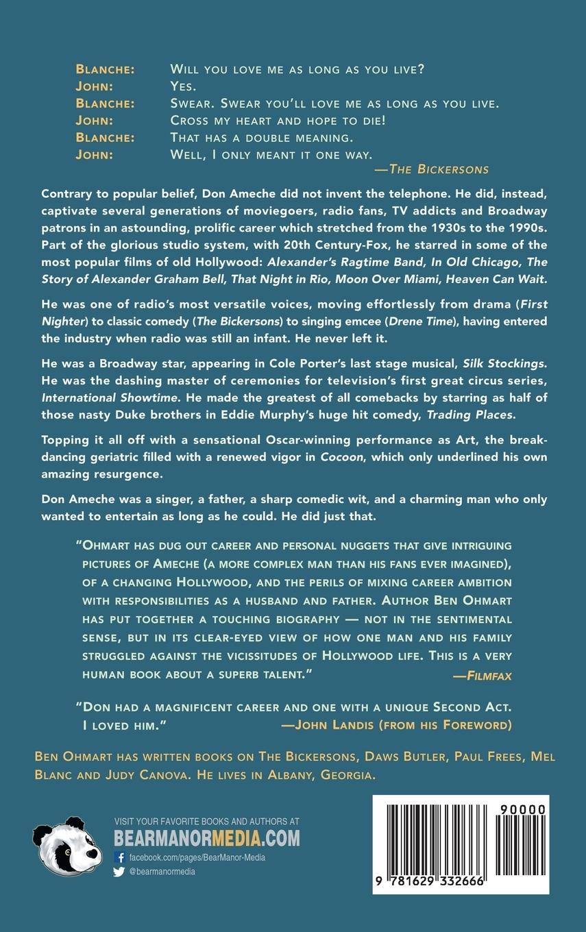 Rückseitencover Don Ameche