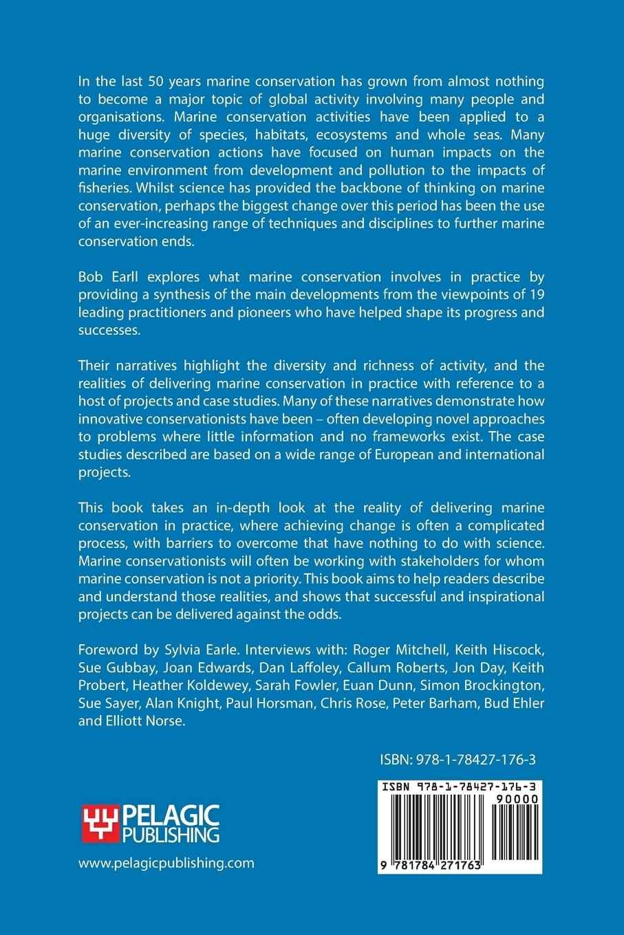 Rückseitencover Marine Conservation